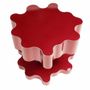 Autres tables  - Table d'appoint Red Cloudform de Bert Furnari en aluminium thermolaqué - TULESTE FACTORY