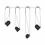 Suspensions - SIRIUS suspension en noir - LUXCAMBRA