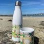 Gifts - Isothermal bottles created and printed in France - HIRONDELLES & CIE BY MAISON ROYAL GARDEN