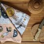 Tea towel - GOTS certified 100% organic cotton kitchen textile - HIRONDELLES & CIE BY MAISON ROYAL GARDEN