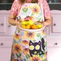 Tea towel - GOTS certified 100% organic cotton kitchen textile - HIRONDELLES & CIE BY MAISON ROYAL GARDEN