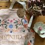 Tea towel - GOTS certified 100% organic cotton kitchen textile - HIRONDELLES & CIE BY MAISON ROYAL GARDEN