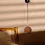 Appliques - TERRA applique murale en liège avec structure noire et dorée - LUXCAMBRA