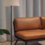 Floor lamps - TOSCANA floor lamp in black with lampshades white, red, beige, black - LUXCAMBRA