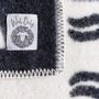 Plaids - Plaid couverture en laine, Élan Anthracite - WOOL ONLY BY JOWOLLINA