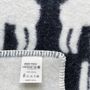 Plaids - Plaid couverture en laine, Élan Anthracite - WOOL ONLY BY JOWOLLINA