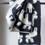Plaids - Plaid couverture en laine, Élan Anthracite - WOOL ONLY BY JOWOLLINA