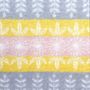 Plaids - Plaid couverture en laine, Folklore floral Jaune - WOOL ONLY BY JOWOLLINA