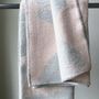 Plaids - Plaid couverture en laine, Ginkgo Quartz Rose - WOOL ONLY BY JOWOLLINA