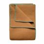 Plaids - Plaid couverture en laine, Double Camel - WOOL ONLY BY JOWOLLINA