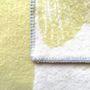 Throw blankets - Wool blanket plaid, Ginkgo Vintage Lemon - WOOL ONLY BY JOWOLLINA