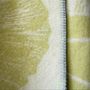 Throw blankets - Wool blanket plaid, Ginkgo Vintage Lemon - WOOL ONLY BY JOWOLLINA