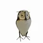 Outdoor decorative accessories - White Owl Recycled Metal Sculpture - TERRE SAUVAGE