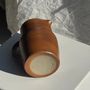 Carafes - Small handmade Berry stoneware pitcher - OFFICE OBJETS