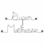 Other wall decoration - End of school year gift "Super Teacher" - Decoration - BIJOUX DE MUR