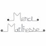 Autres décorations murales - Cadeau de fin d'année scolaire "Merci maîtresse" - Décoration Murale - BIJOUX DE MUR