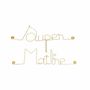 Other wall decoration - End of school year gift "Super teacher" - Mu decoration - BIJOUX DE MUR