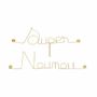Autres décorations murales - Cadeau de fin d'année scolaire "Super nounou" - Laiton - BIJOUX DE MUR