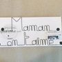 Other wall decoration - Mother's Day Gift "Mom we love you" - Wall Decoration - BIJOUX DE MUR