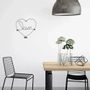 Other wall decoration - Valentine's Day "Love" heart frame - to pin - BIJOUX DE MUR