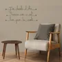 Autres décorations murales - Citation Déco Murale en Fil Métallique : "Heureux ... Santé" - BIJOUX DE MUR