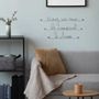 Other wall decoration - Metal Wall Decor Quote "Follow your dreams,..." - BIJOUX DE MUR