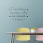Other wall decoration - Quote on wire "Happiness and Love" - to pin - B - BIJOUX DE MUR