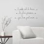 Autres décorations murales - Citation en métal sur l'Amitié - BIJOUX DE MUR