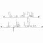 Other wall decoration - Wall Quote "Life is made of small joys" - BIJOUX DE MUR