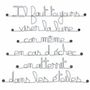 Other wall decoration - Love Wall Quote for Couple - BIJOUX DE MUR