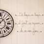 Autres décorations murales - Déco :De temps en temps il faut se reposer de ne rien faire - BIJOUX DE MUR