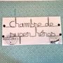 Other wall decoration - Wall decor: "Superhero bedroom" - BIJOUX DE MUR