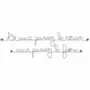 Other wall decoration - Metal Wall Decor - Dreams and Hope - BIJOUX DE MUR