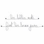 Other wall decoration - Metal bedroom wall decoration "Beautiful nights make beautiful people" - BIJOUX DE MUR