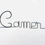 Objets déco enfant - Décoration Murale en Fil de Fer "Gamer" - à punaiser - BIJOUX DE MUR