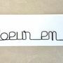 Other wall decoration - Golden Sister Wire Wall Decoration - BIJOUX DE MUR