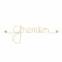 Other wall decoration - Gold Brass Wire Wall Decoration - Grenier - BIJOUX DE MUR