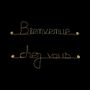 Other wall decoration - Welcome Home Gold Brass Wall Decor - BIJOUX DE MUR
