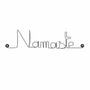 Other wall decoration - Yoga wall decoration in wire "Namaste" to pin - BIJOUX DE MUR