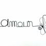 Other wall decoration - Grandfathers' Day "Daddy I love you" - in Wire - BIJOUX DE MUR