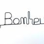 Autres décorations murales - Fleur de Lotus - "Bonheur" - Décoration murale en fil de fer - BIJOUX DE MUR