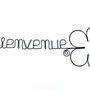 Autres décorations murales - Fleur de Pâquerette "Bienvenue" - Décoration murale fil fer - BIJOUX DE MUR