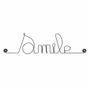 Other wall decoration - Wire word "Smile" - BIJOUX DE MUR