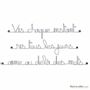 Autres décorations murales - Phrase en fil de fer " Vis, ris, aime au delà des mots ... " - BIJOUX DE MUR