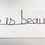 Other wall decoration - Wall phrase “Life is beautiful” - BIJOUX DE MUR