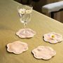 Table linen - Scalloped linen table linen - TOMÈTE