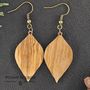 Bijoux - Boucles d'oreilles - Gouttes d'eau - POMME DES BOIS