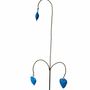 Outdoor decorative accessories - Recycled Metal Hearts Garden Spike 90cm - TERRE SAUVAGE