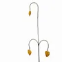 Outdoor decorative accessories - Recycled Metal Hearts Garden Spike 90cm - TERRE SAUVAGE