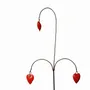 Outdoor decorative accessories - Recycled Metal Hearts Garden Spike 90cm - TERRE SAUVAGE